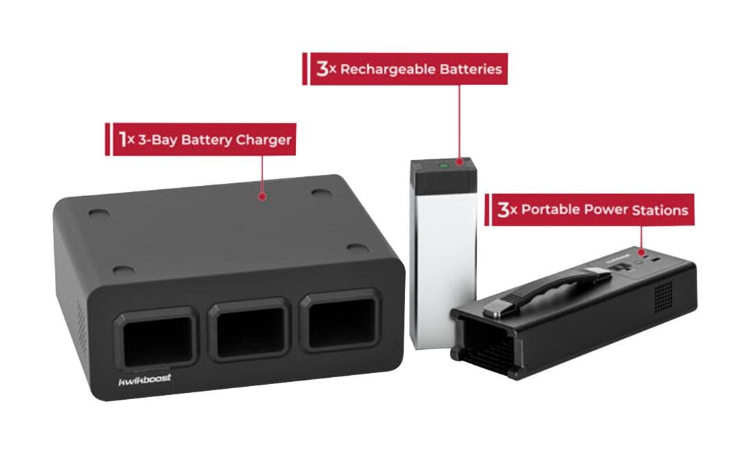 KwikBoost EdgePower Portable Power Station, Light Use Bundle 2133341